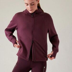 Athleta Altitude Polartec Fleece Zip-Up Hoodie - XS